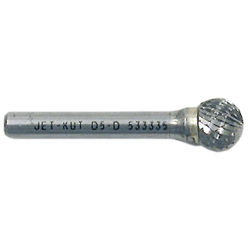 Fraise sph&eacute;rique, 1/2" dia., 1/4" Tige, 7/16" Prof. de la coupe Haskins Industrial Inc.