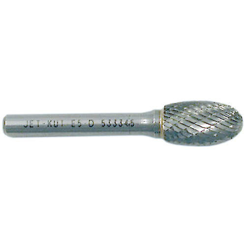 Fraise ovale, 1/4" dia., 1/4" Tige, 3/8" Prof. de la coupe Haskins Industrial Inc.