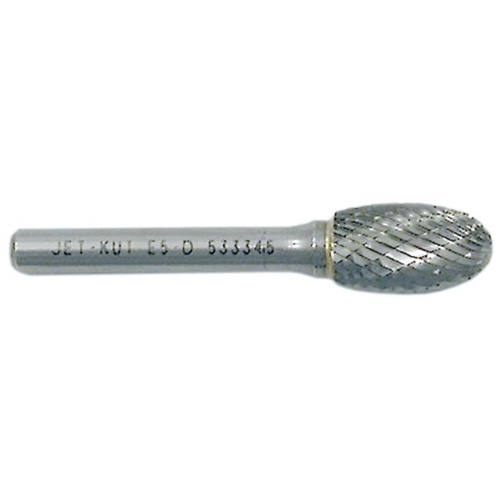 Fraise rotative de forme ovale, 1/2" dia., 1/4" Tige, 7/8" Prof. de la coupe Haskins Industrial Inc.