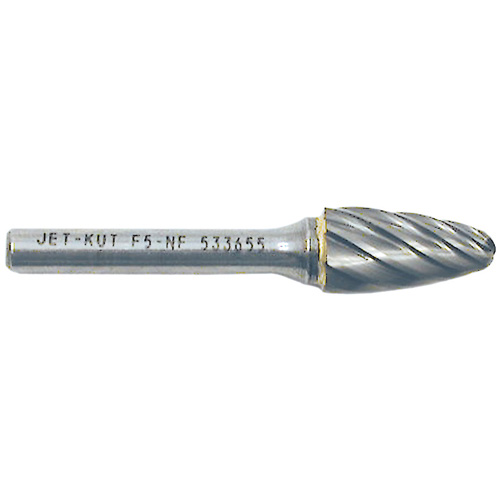Fraise &agrave; bout rond F5-NF 1/4" pour aluminium/mat&eacute;riaux non ferreux, 1/2" dia. Haskins Industrial Inc.