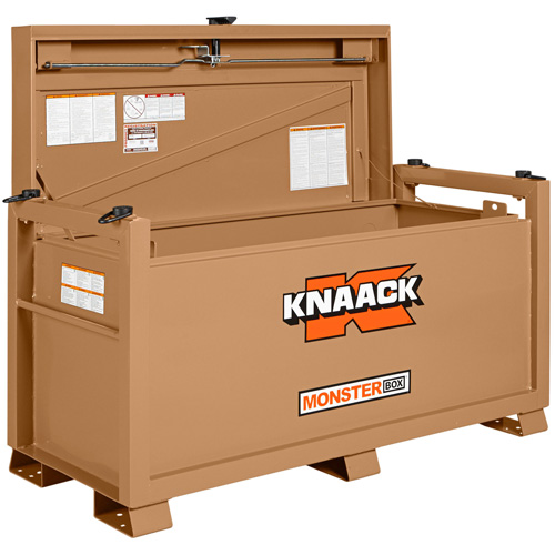 Monster Box Chest, 66" x 30" x 36", Steel, Beige Haskins Industrial Inc.