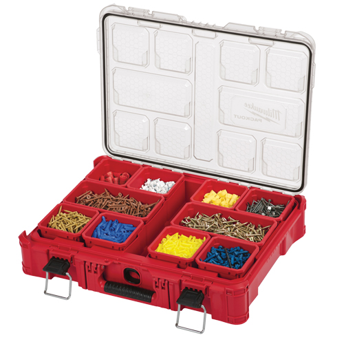 Organisateur Packout, 20" x 15" x 5", Noir/Rouge Haskins Industrial Inc.