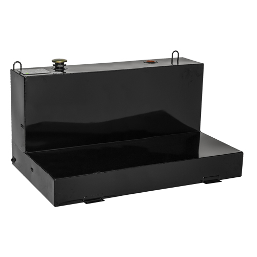 Steel Fuel Transfer Tank, Steel, 100 Gal. Capacity, Black Haskins Industrial Inc.