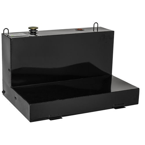 Steel Fuel Transfer Tank, Steel, 85 gal. Capacity, Black Haskins Industrial Inc.