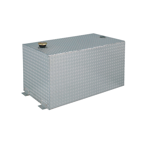 Aluminum Fuel Transfer, Aluminum, 100 Gal. Capacity, Silver Haskins Industrial Inc.