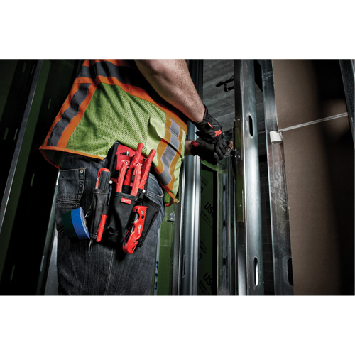 &eacute;tui utilitaire compact, Porte-outil multiple, Nylon, 7 Poches Haskins Industrial Inc.