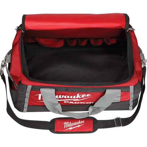 Packout Tool Bag, Ballistic Nylon, 8 Pockets, Black/Red Haskins Industrial Inc.