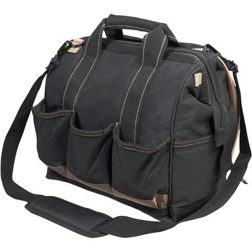 Porte-outils &agrave; compartiments multiples, Polyester, 33 pochettes, Noir Haskins Industrial Inc.
