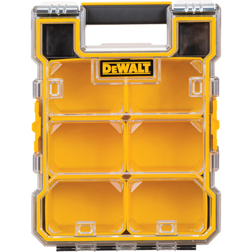 Mid-Size Pro Organizer, 4-1/2" W x 10-1/4" D x 13-3/5" H, Black/Yellow Haskins Industrial Inc.
