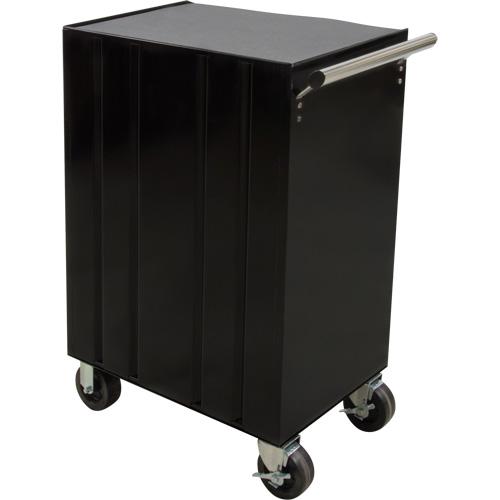 Chariot &agrave; outils industriel, 7 tiroirs, 27" la x 18-3/4" p x 39" h, Noir Haskins Industrial Inc.
