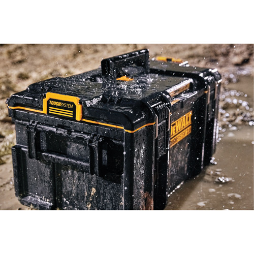 ToughSystem&reg; 2.0 Large Toolbox, 21-3/4" x 14-3/4" x 12-3/8", Black Haskins Industrial Inc.