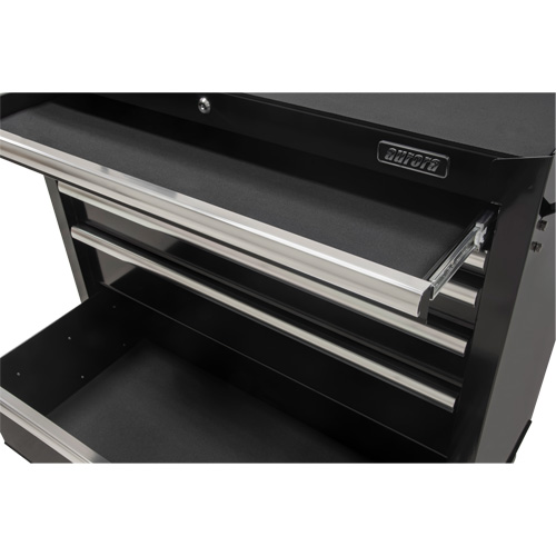 Chariot &agrave; outils industriel, 6 tiroirs, 39" la x 20-4/5" p x 38-1/2" h, Noir Haskins Industrial Inc.