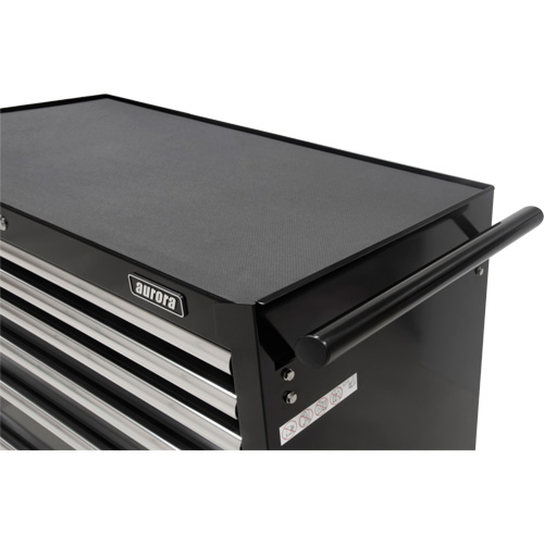 Chariot &agrave; outils industriel, 6 tiroirs, 39" la x 20-4/5" p x 38-1/2" h, Noir Haskins Industrial Inc.