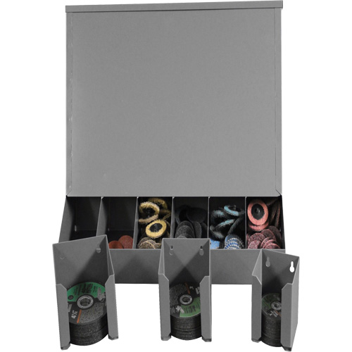 Gravity Feed Dispenser with Lid Haskins Industrial Inc.