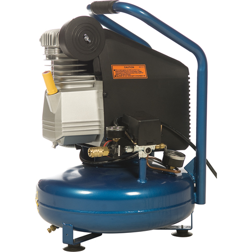 Portable Contractor Series Compressors - Oil Lube, Direct Drive, Electric, 3.3 Gal. (4 US Gal), 125 PSI, 115/1 V Haskins Industrial Inc.