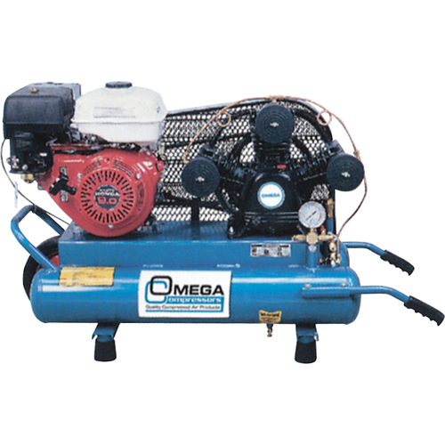 Compresseurs d'air s&eacute;rie entrepreneur, Essence, 6,6 gal. (8 gal. US), 125 PSI Haskins Industrial Inc.