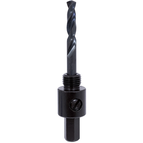 Mandrin pour scie-cloche &agrave; tige triangulaire, 9/16" - 1-3/16", 3/8" Tige Haskins Industrial Inc.