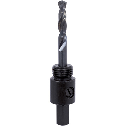 Mandrin hexagonal pour scie-cloche, 1-1/4" - 2-3/8", 3/8" Tige Haskins Industrial Inc.
