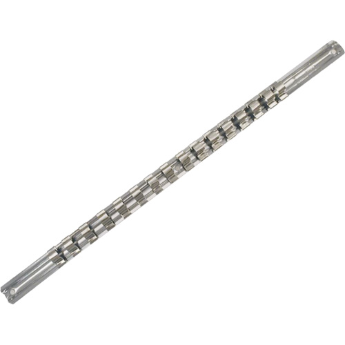 Rail porte-douilles &agrave; entraînement 3/8" SCH-38 avec 16 attaches de retenue Haskins Industrial Inc.