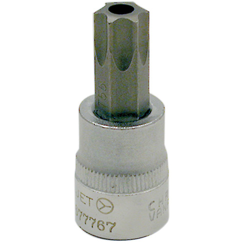 Douille &agrave; embout, Torx inviolable, T-55 x 2" lo, Prise 3/8" Haskins Industrial Inc.