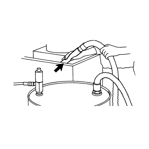 Syst&egrave;mes de transfert de liquide & de nettoyage, Capacit&eacute; de 55 gal. US (208,2 litres) Haskins Industrial Inc.