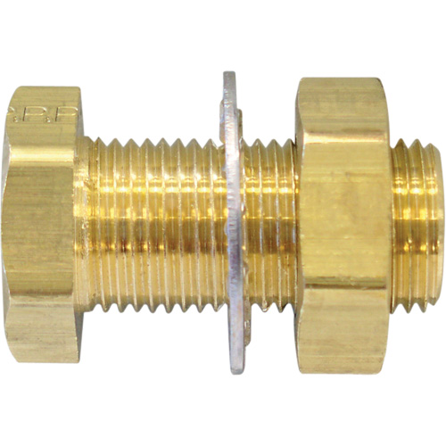 Anchor Coupling, Brass, 3/8" Dia. Haskins Industrial Inc.