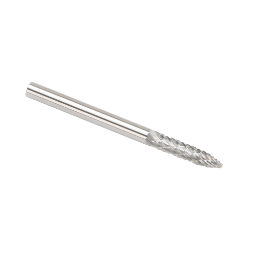 Fraises au carbure solide - Arboriforme avec extr&eacute;mit&eacute; en pointe, SG-44, 3 mm dia., 1/8" Tige Haskins Industrial Inc.