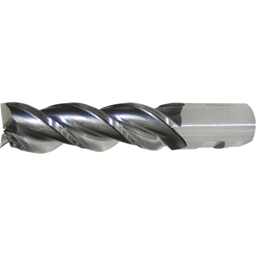 Finisseurs de coupe &agrave; embout carr&eacute; simple centr&eacute; en m&eacute;tal en poudre PM Plus, 1" dia., 3 cannelures Haskins Industrial Inc.