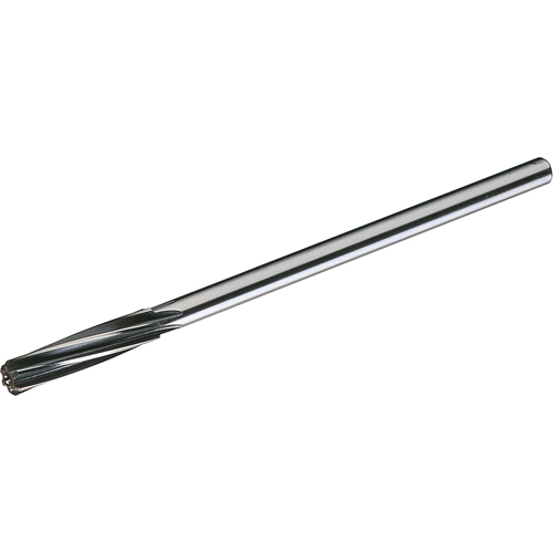 Straight Shank, Spiral Flute Chucking Reamers, Bright Finish, 23/32" Dia., High Speed Steel Haskins Industrial Inc.