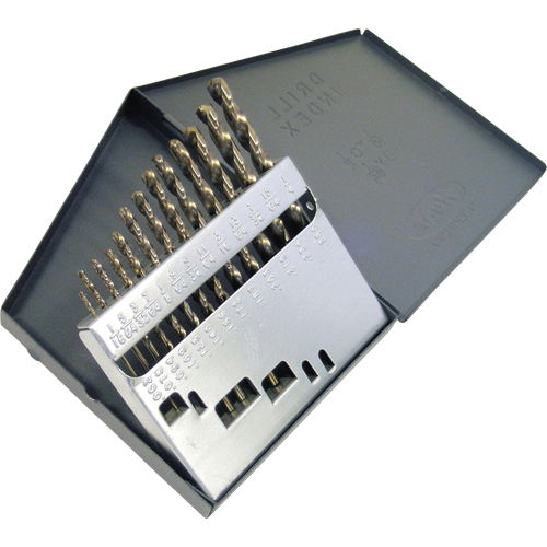 CLE-LINE Drill Sets, 13 Pieces, High Speed Steel Haskins Industrial Inc.