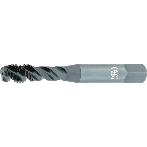 HY-PRO&reg; Spiral Flute Tap, High Speed Steel, 8-32 Thread, 2-1/8" L Haskins Industrial Inc.
