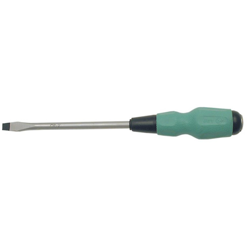 Tournevis &agrave; fente TORQUE DRIVE, Tige de #4, Ronde, 4" lo, Prise en Coussin&eacute;e Haskins Industrial Inc.
