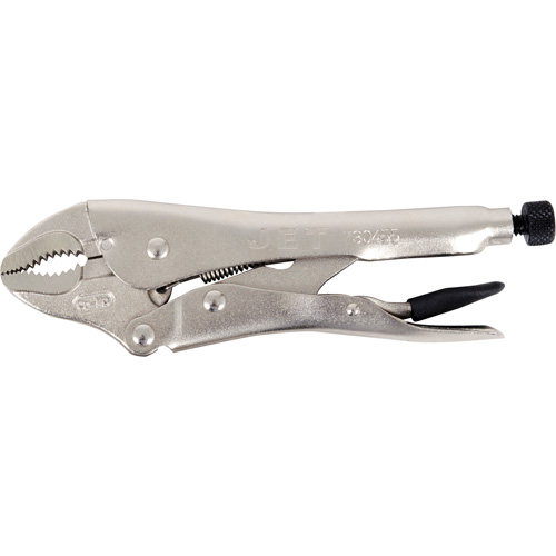 J7WR Super Heavy-Duty  Locking Pliers with Cutter, 7" Length, Curved Jaw Haskins Industrial Inc.