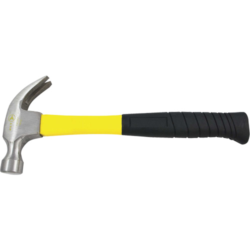 CF16F Marteau &agrave; panne fendue &agrave; manche en fibre de verre, 16 oz, Prise en Coussin&eacute;e Haskins Industrial Inc.