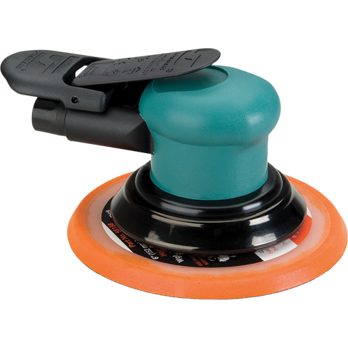 Ponceuses &agrave; orbite al&eacute;atoire 6" sans aspirateur Dynorbital-Spirit, Dia 6", Entr&eacute;e 1/4" NPT, 12 000 Tr/min Haskins Industrial Inc.