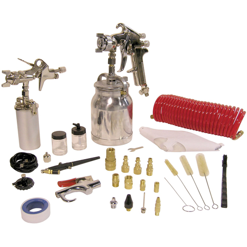 43-Pc. Spray Gun Kits Haskins Industrial Inc.