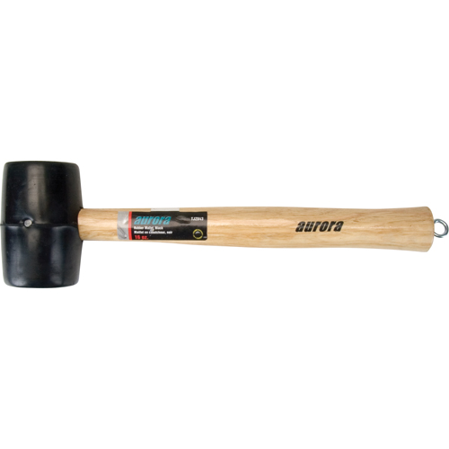 Rubber Mallet, 16 oz., Wood Handle Haskins Industrial Inc.