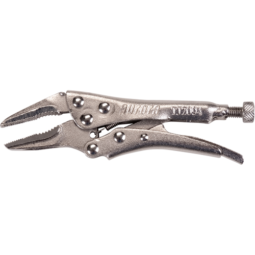 Locking Pliers with Wire Cutter, 4" Length, Long Nose Haskins Industrial Inc.