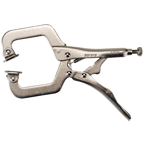 Pince-&eacute;tau avec coussins pivotants, Longueur 6", Pinces serre-joints Haskins Industrial Inc.