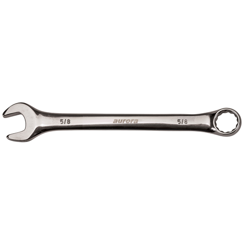 Combination Wrench, 12 Point, 1/4", Chrome Finish Haskins Industrial Inc.