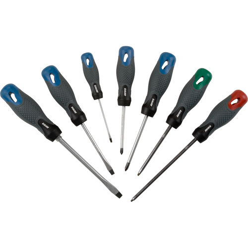 Screwdriver Set, 7 Pcs. Haskins Industrial Inc.