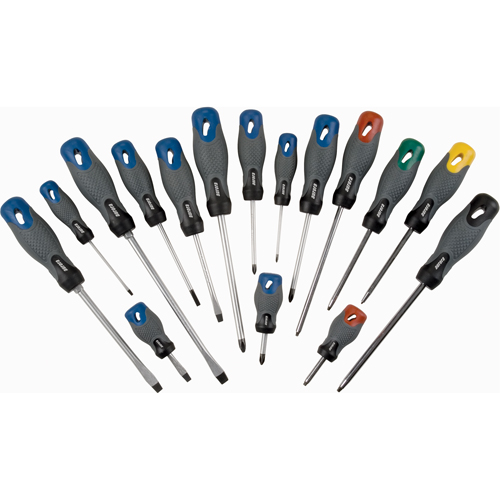 Screwdriver Set, 16 Pcs. Haskins Industrial Inc.
