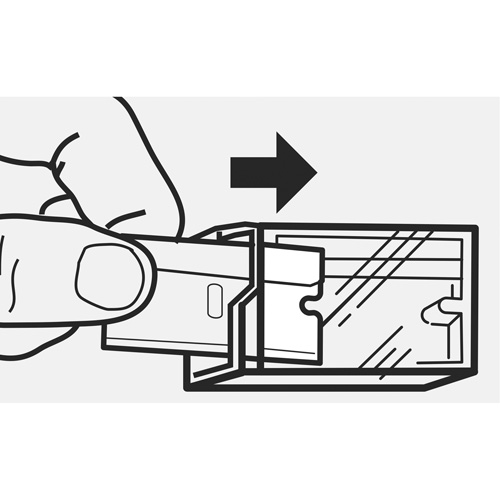 Glass Scraper Blade, High-Carbon Steel Blade Haskins Industrial Inc.