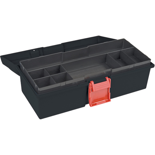 Heavy-Duty Tool Box, 15" W x 7" D x 5-1/2" H, Black Haskins Industrial Inc.
