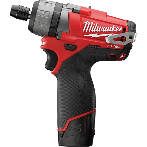 M12 Fuel Hex 2-Speed Screwdriver Kit, 1/4", 12 V, 325 in-lbs Max. Torque, Lithium-Ion Battery Haskins Industrial Inc.
