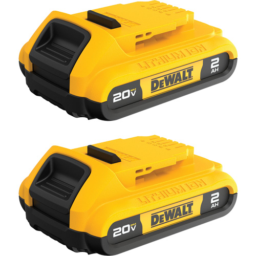 Max* Compact Batteries, Lithium-Ion, 20 V, 2 A Haskins Industrial Inc.