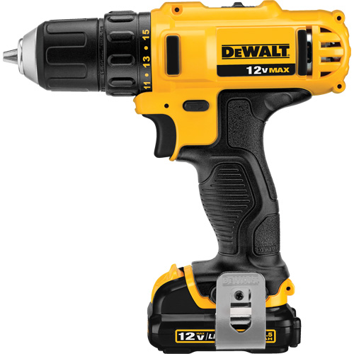 Ensemble perceuse/visseuse max, Lithium-ion, 12 V, Mandrin 3/8", Couple 189 UWO Haskins Industrial Inc.
