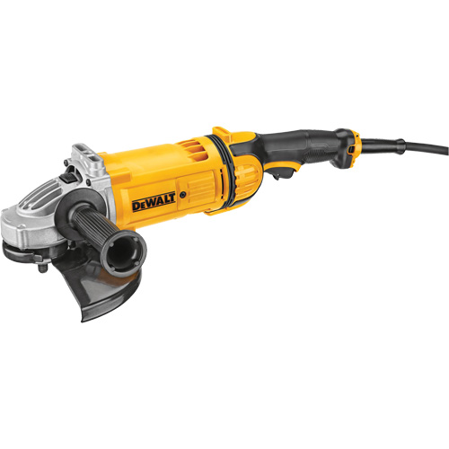 Large Angle Grinder with No Lock-On Switch, 9", 120 V, 15 A, 6500 RPM Haskins Industrial Inc.