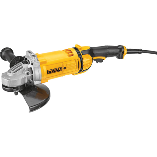 Large Angle Grinder with No Lock-On Switch, 9", 120 V, 15 A, 6500 RPM Haskins Industrial Inc.