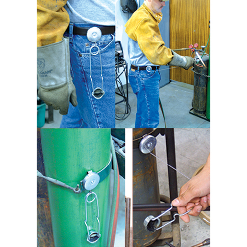 D&eacute;rouleur pour allume-gaz &agrave; chalumeau Haskins Industrial Inc.